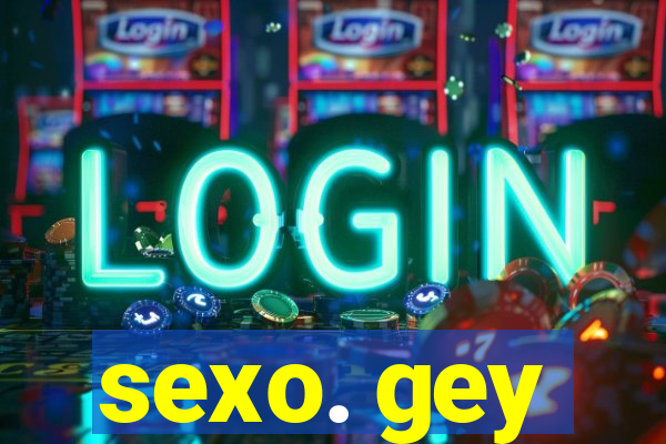 sexo. gey
